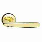 Ручка дверная межкомнатная Armadillo Pava LD42-1GP/SG-5 золото/матовое золото TECH (кв. 8х140)